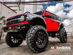 Ford Bronco Custom Wheels - HF6-4 by Vossen - Satin Black